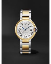 Cartier - Ballon Bleu De Automatic Stainless Steel And 18-Karat Watch, Ref. W2Bb0038 - Lyst