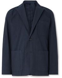 Hartford - Jonny Unstructured Stretch-Cotton Suit Jacket - Lyst