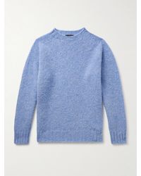 Beams Plus - Shaggy Bernard Wool Sweater - Lyst