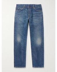 Visvim - Social Sculpture 21 Slim-Fit Straight-Leg Jeans - Lyst