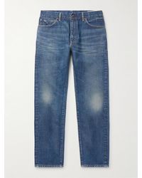 Visvim - Social Sculpture 21 Slim-fit Straight-leg Jeans - Lyst