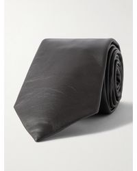 Bottega Veneta - 8Cm Leather Tie - Lyst