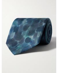 Paul Smith - 8cm Printed Silk-twill Tie - Lyst