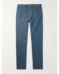 Loro Piana - Kamen Slim-Fit Straight-Leg Denim Trousers - Lyst