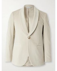 Boglioli - Slim-Fit Shawl-Collar Cotton-Blend Velvet Tuxedo Jacket - Lyst