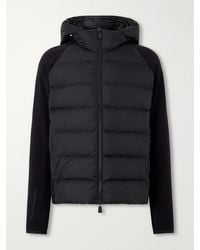 Moncler - Hooded Quilted Shell And Polartec Power Stretch Pro Ski Mid-Layer - Lyst