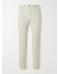 Slowear - Straight-leg Cotton-blend Twill Trousers - Lyst