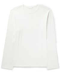 Club Monaco - Cotton-jersey T-shirt - Lyst