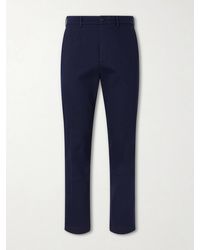 dunhill - Straight-Leg Cotton-Blend Twill Trousers - Lyst