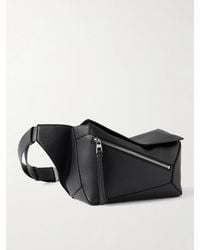 Loewe - Puzzle Edge Small Full-Grain Leather Belt Bag - Lyst