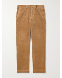 Polo Ralph Lauren - Bedford Slim-Fit Straight-Leg Cotton-Blend Corduroy Trousers - Lyst