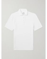 Fedeli - Mondial Cotton-Terry Polo Shirt - Lyst