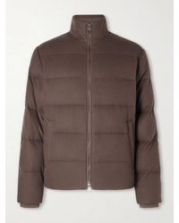 ZEGNA - Quilted Oasi Cashmere Down Jacket - Lyst