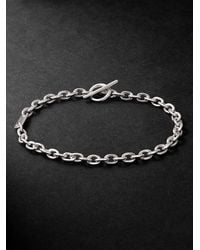 MAOR - Plaun Link Sterling Chain Bracelet - Lyst