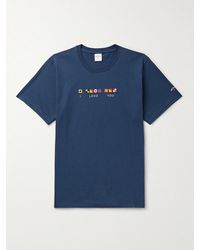 Noah - I Love You T-Shirt aus Baumwoll-Jersey mit Print - Lyst