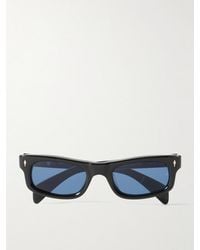 Jacques Marie Mage - Initials Rectangular-Frame Acetate Sunglasses - Lyst