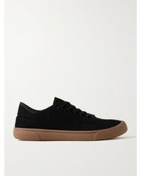The Row - Grosgrain-trimmed Canvas Sneakers - Lyst