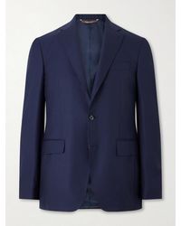 Canali - Kei Wool-Basketweave Blazer - Lyst
