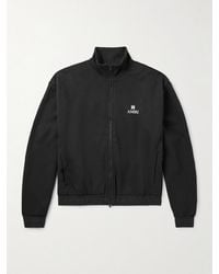 Amiri - Lounge Logo-Embroidered Tech-Jersey Track Jacket - Lyst