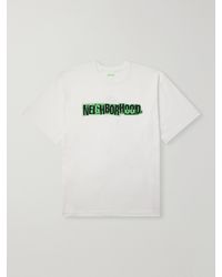 Neighborhood - Logo-Print Cotton-Jersey T-Shirt - Lyst