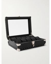 Rapport - 10-piece Croc-effect Leather Watch Box - Lyst