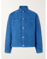 Blue Blue Japan - Textured-Cotton Jacket - Lyst