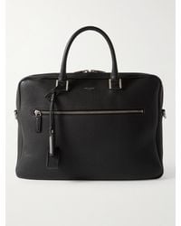 Saint Laurent - Leather Briefcase - Lyst