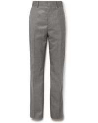 Acne Studios - Philly Slim-fit Straight-leg Woven Trousers - Lyst