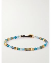 Peyote Bird - Del Mar Armband mit Zierperlen aus mehreren Steinen und vergoldeten Details - Lyst