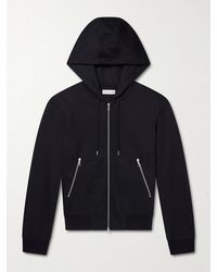 Dries Van Noten - Cotton-Jersey Zip-Up Hoodie - Lyst