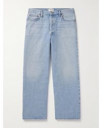 Agolde - Jeans a gamba larga effetto consumato Low Slung Baggy - Lyst