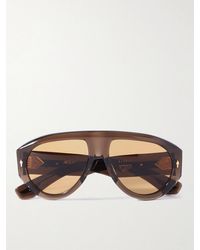 Jacques Marie Mage - Bandit Aviator-style Acetate Sunglasses - Lyst