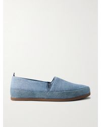 Mulo - Garment-Dyed Canvas Espadrilles - Lyst