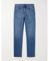 Zegna - Schmal geschnittene Jeans - Lyst