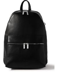 Rick Owens - Full-grain Leather Backpack - Lyst