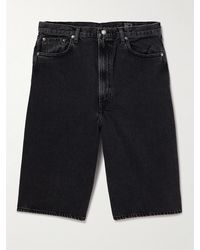 Orslow - Super Dad's Wide-Leg Denim Shorts - Lyst