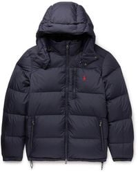 Polo Ralph Lauren - Hooded Logo Quilted Shell Jacket - Lyst