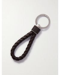 Bottega Veneta - Tone And Braided Leather Key Fob - Lyst