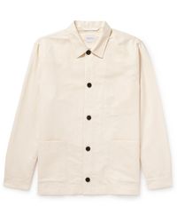 Sunspel - Cotton And Linen-blend Jacket - Lyst