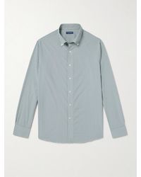 Peter Millar - Cheviot Button-Down Collar Checked Poplin Shirt - Lyst