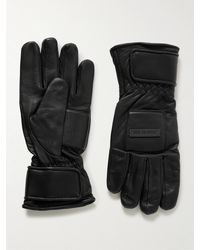 Fear Of God - Logo-appliquéd Padded Leather Gloves - Lyst