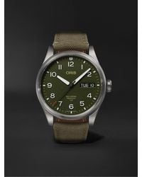 Oris - Tlp Big Crown Propilot Limited Edition Automatic 44mm Stainless Steel And Canvas Watch - Lyst