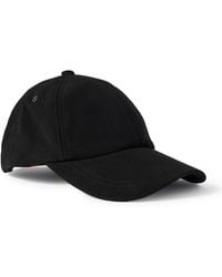 Paul Smith - Suede Baseball Cap - Lyst