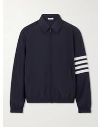 Thom Browne - Striped Ripstop Track Jacket - Lyst