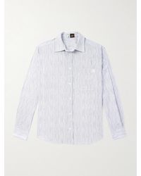 Loewe - Paula's Ibiza Hemd aus einer Baumwollmischung mit Nadelstreifen - Lyst