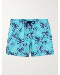 Vilebrequin - Moorise Straight-Leg Mid-Length Printed Swim Shorts - Lyst