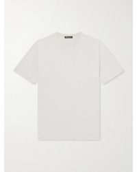 Loro Piana - Silk And Cotton-blend Jersey T-shirt - Lyst