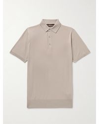 Loro Piana - Wish® Virgin Wool Polo Shirt - Lyst