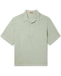 Barena - Mola Camp-collar Linen Shirt - Lyst