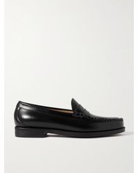 G.H. Bass & Co. - Easy Weejuns Larson Glossed-Leather Penny Loafers - Lyst